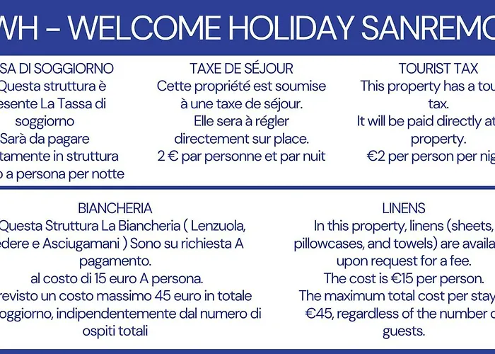 Wh -dorea Home- Bilocale Vista Mare Sanremo